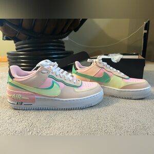 Nike Women's Shoes Air Force 1 Shoes, Artic Punch/Barely Volt, Size 10